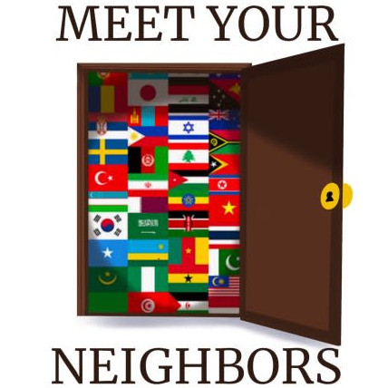Meet your neighbors Logo