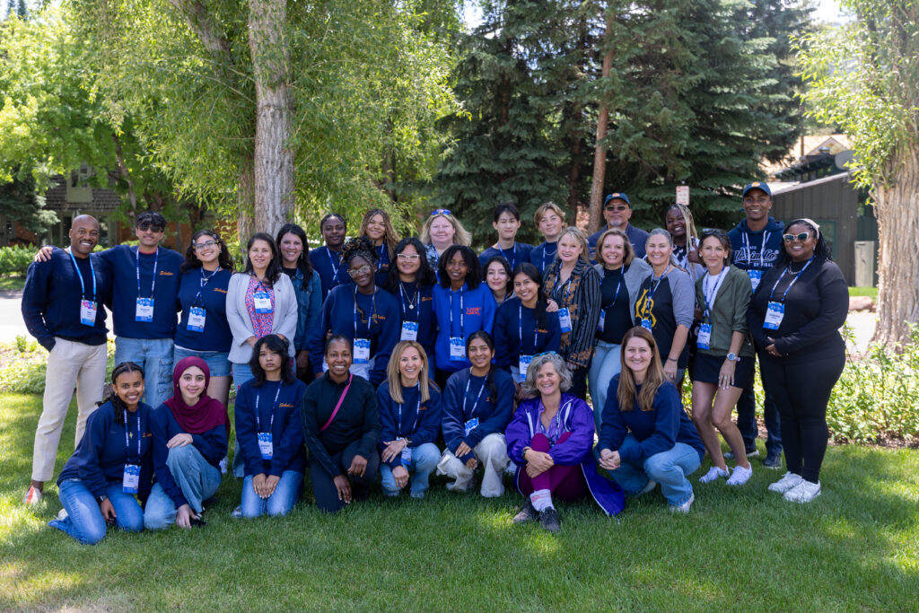 Aspen reflection intro group pic