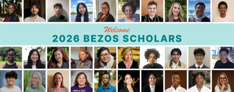 Meet the 2026 Bezos Scholars! - Bezos Scholars Program